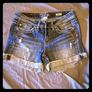 Silver Jean Co Toni Shorts